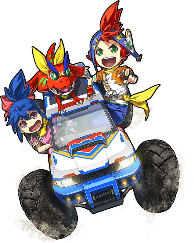 FileJura, Tria and Nibbles Fossil Fighters Frontier.png PidgiWiki